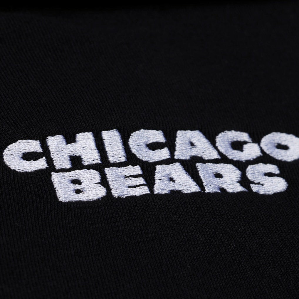 Women's Cropped Long Sleeve Rugby Polo - Chicago Bears