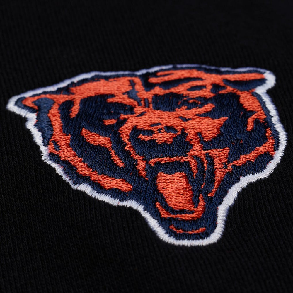 Women's Cropped Long Sleeve Rugby Polo - Chicago Bears