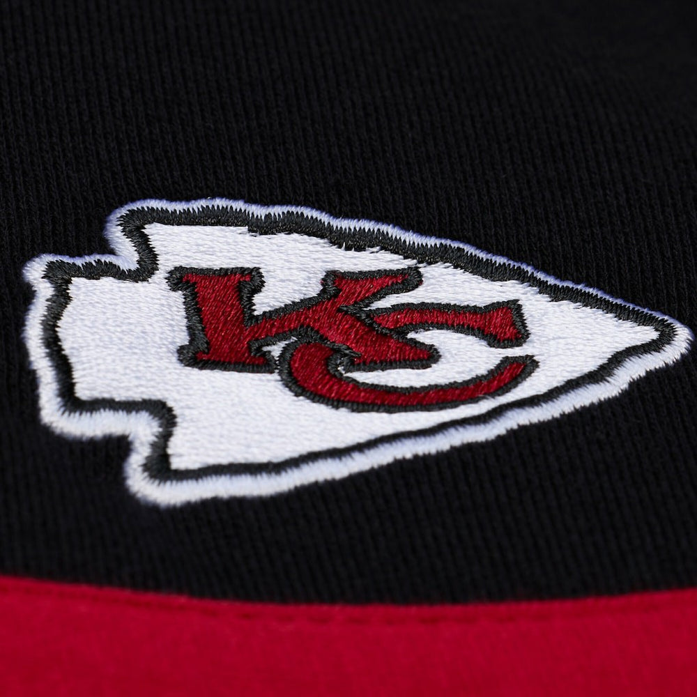 Women's Cropped Long Sleeve Rugby Polo - Kansas City Chiefs