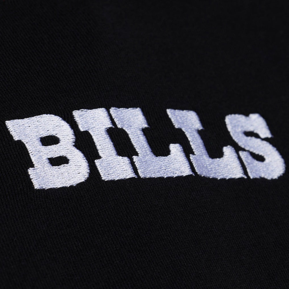 Women's Throwback Cropped Long Sleeve Rugby Polo - Buffalo Bills