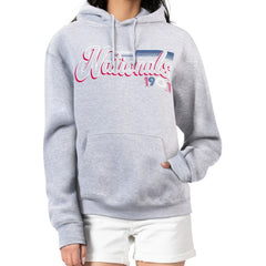 MLB Washington Nationals Starter Women's Groovy Script Team Fleece Pullover Hoodie