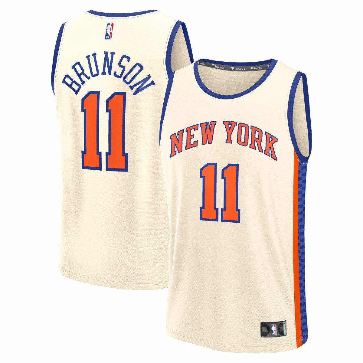 NBA Jalen Brunson New York Knicks 2025/26 City Edition Fast Break Jersey