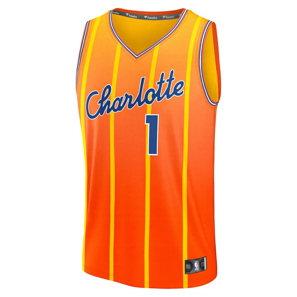NBA LaMelo Ball Charlotte Hornets 2025/26 City Edition Fast Break Jersey