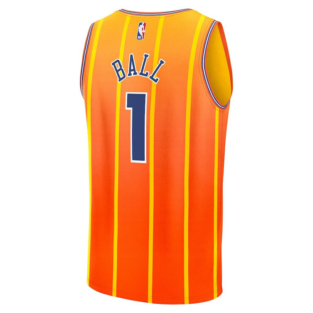 NBA LaMelo Ball Charlotte Hornets 2025/26 City Edition Fast Break Jersey