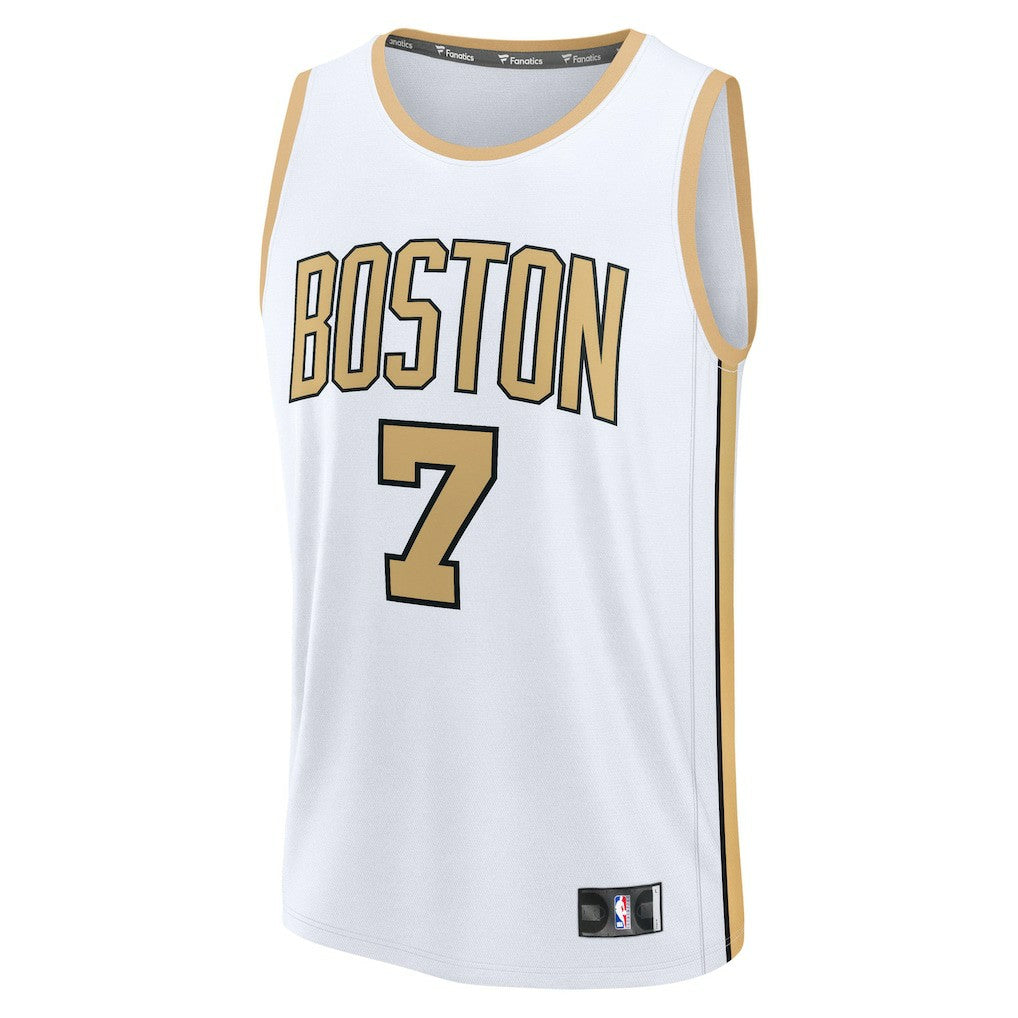 NBA Jaylen Brown Boston Celtics 2025/26 City Edition Fast Break Jersey