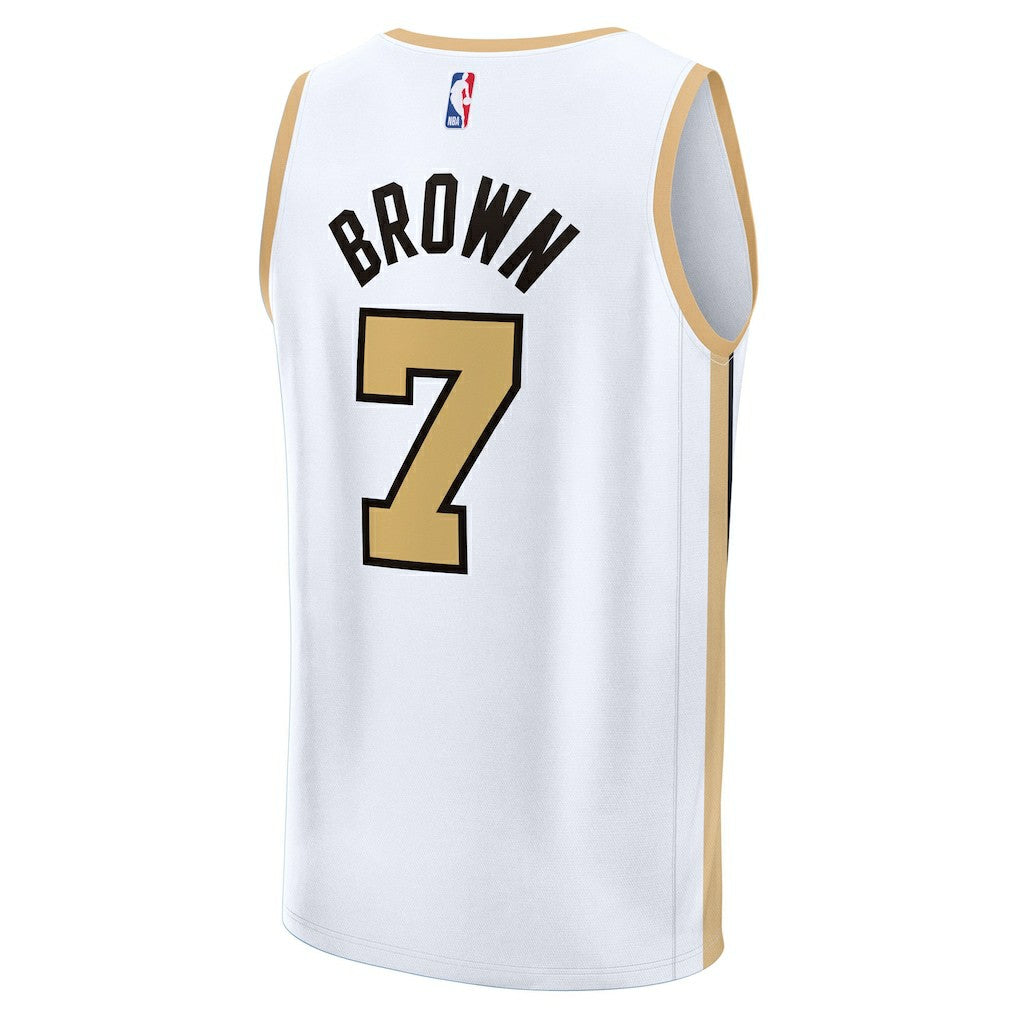 NBA Jaylen Brown Boston Celtics 2025/26 City Edition Fast Break Jersey