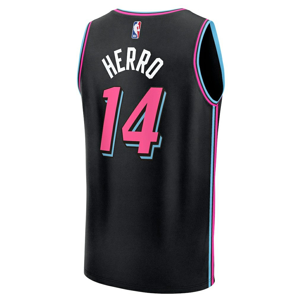 NBA Tyler Herro Miami Heat Youth 2025/26 City Edition Fast Break Jersey