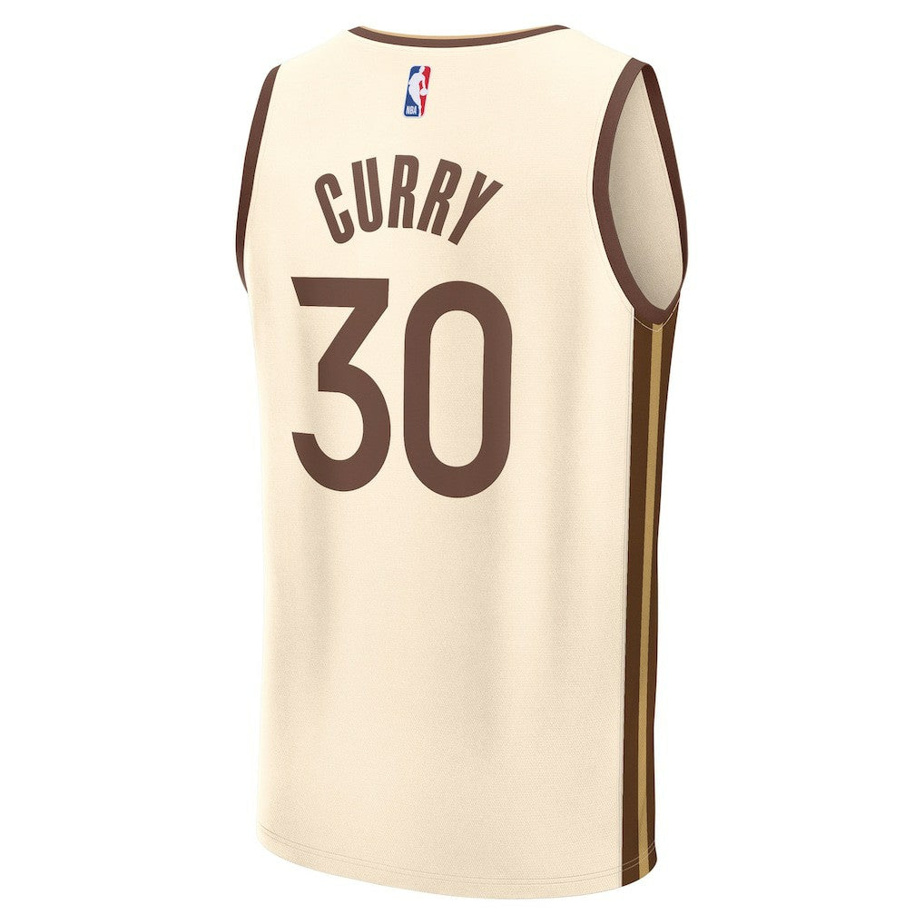 NBA Stephen Curry Golden State Warriors Youth 2025/26 City Edition Fast Break Jersey sale