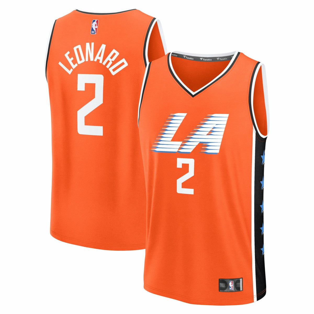 NBA Kawhi Leonard LA Clippers Youth 2025/26 City Edition Fast Break Jersey