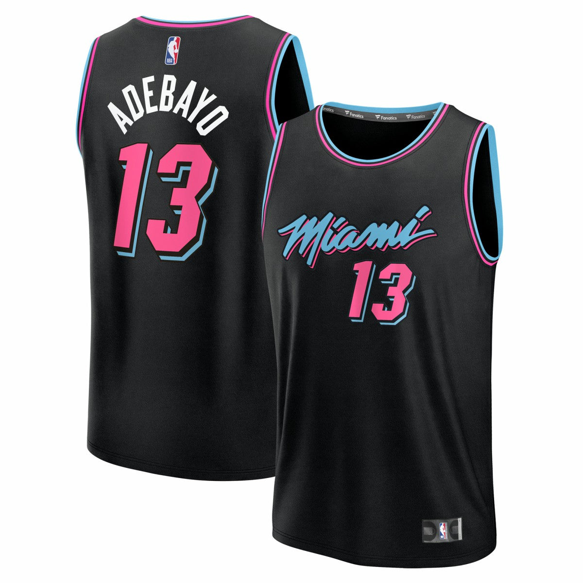 NBA Bam Adebayo Miami Heat Youth 2025/26 City Edition Fast Break Jersey
