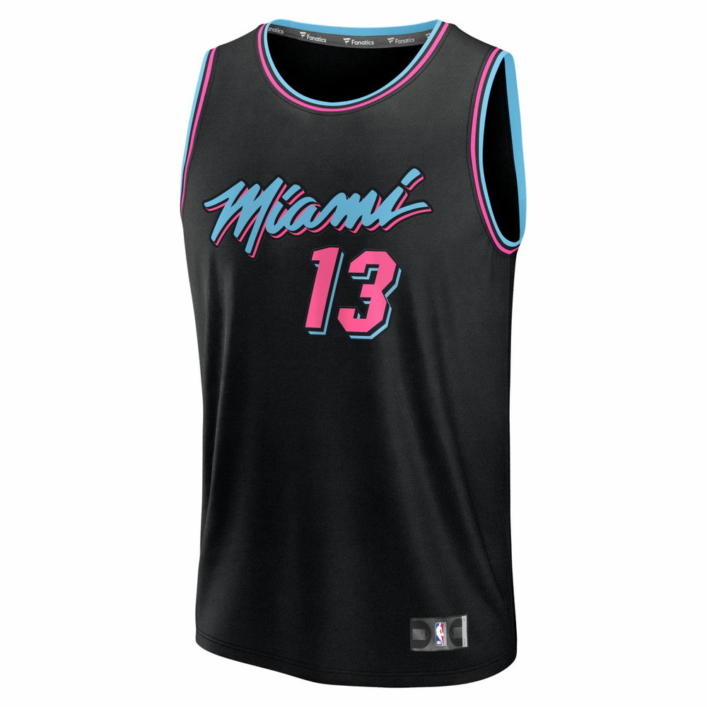 NBA Bam Adebayo Miami Heat Youth 2025/26 City Edition Fast Break Jersey