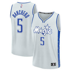 NBA Paolo Banchero Orlando Magic Youth 2025/26 City Edition Fast Break Jersey