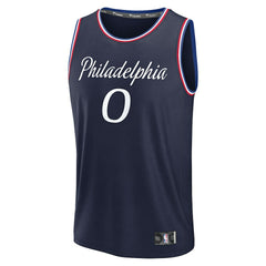 NBA Tyrese Maxey Philadelphia 76ers Youth 2025/26 City Edition Fast Break Jersey