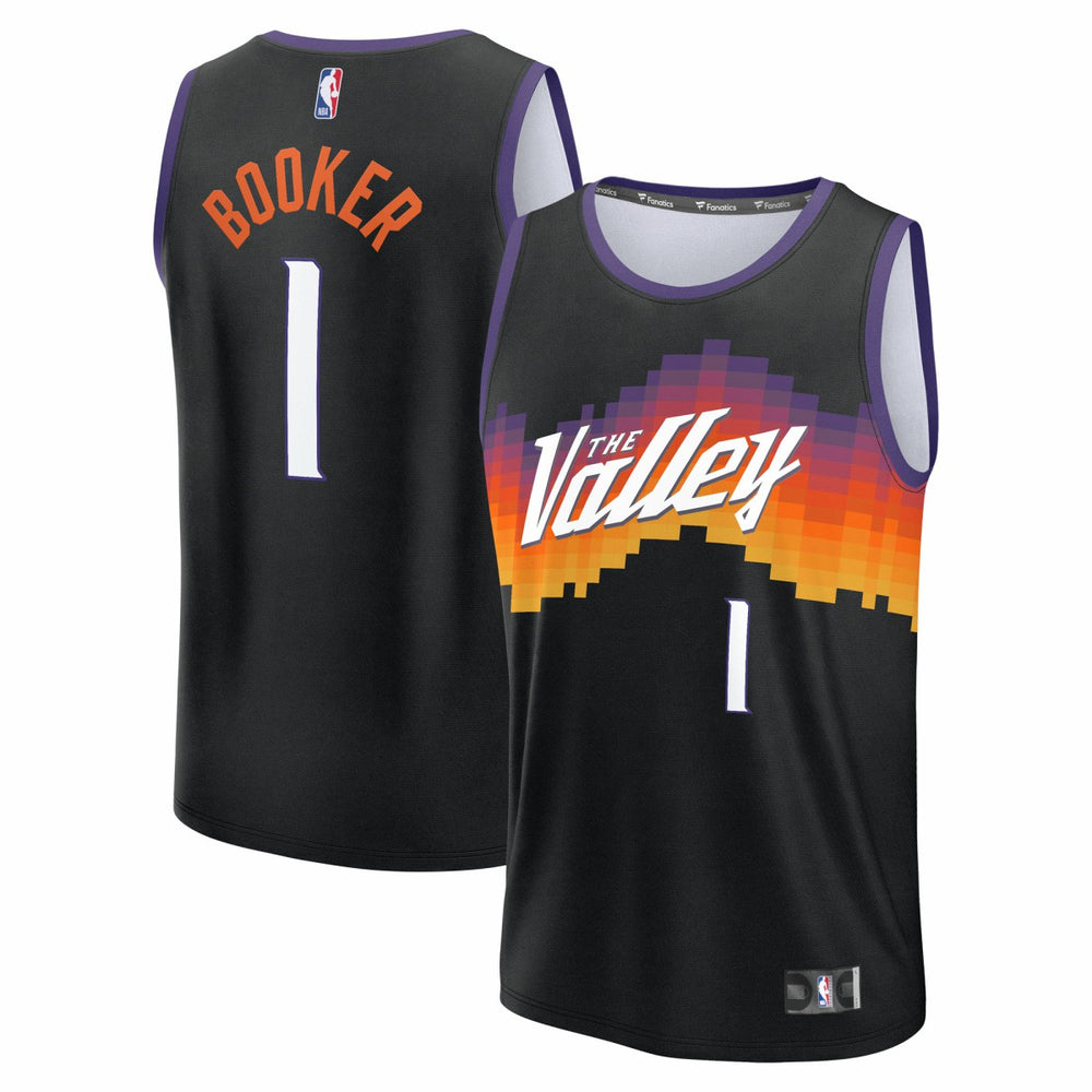 NBA Devin Booker Phoenix Suns Youth 2025/26 City Edition Fast Break Jersey