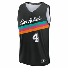 NBA De'Aaron Fox San Antonio Spurs Youth 2025/26 City Edition Fast Break Jersey