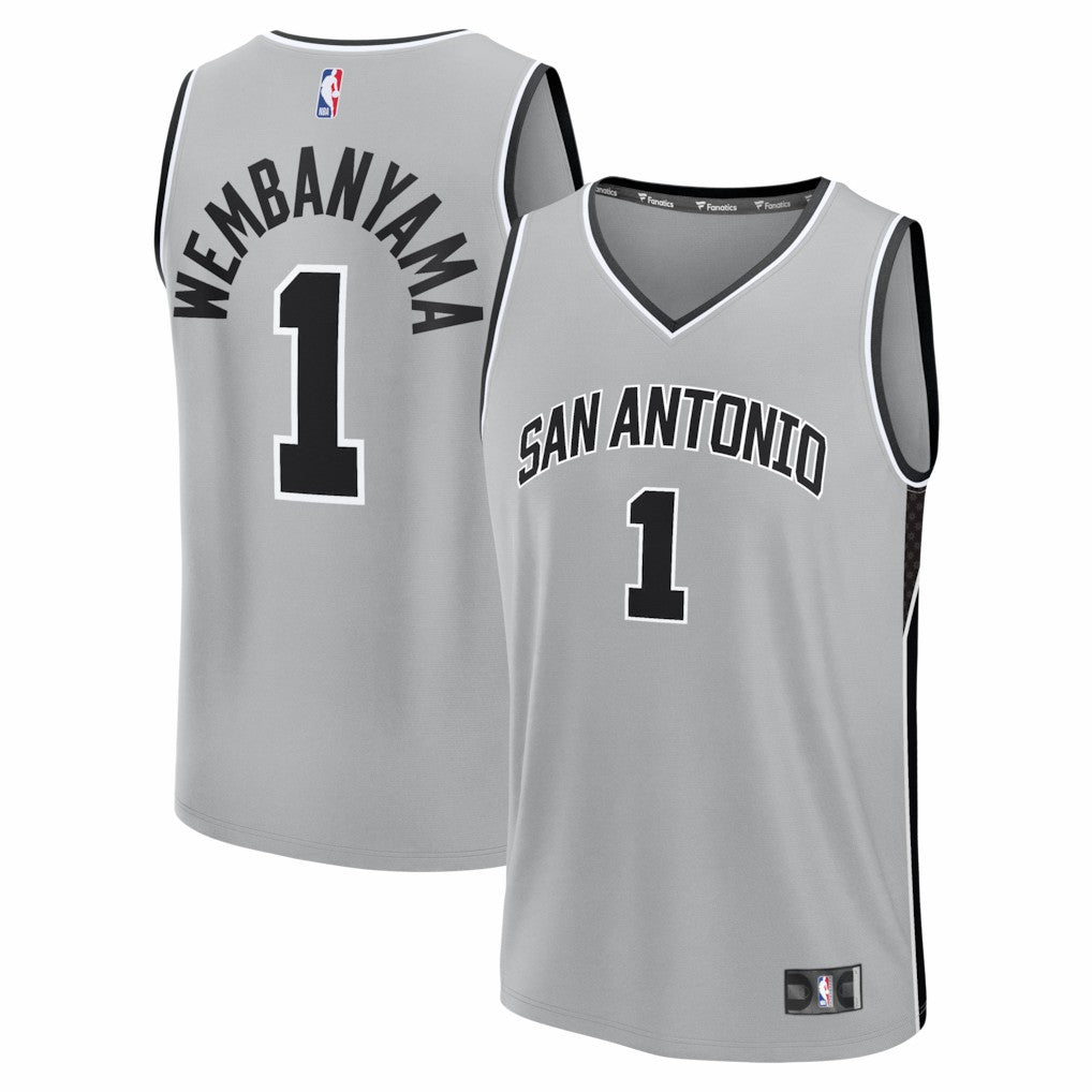 NBA Victor Wembanyama San Antonio Spurs Fast Break Jersey