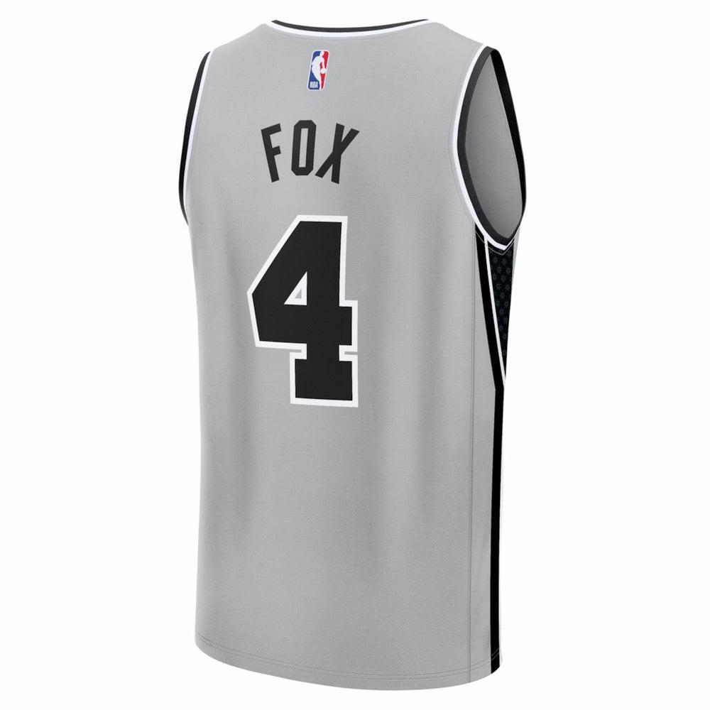NBA De'Aaron Fox San Antonio Spurs Youth Fast Break Jersey