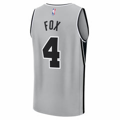 NBA De'Aaron Fox San Antonio Spurs Youth Fast Break Jersey