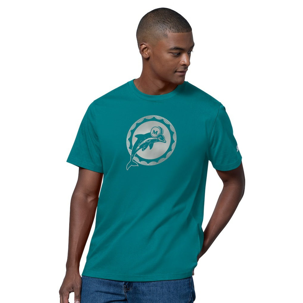 Starter Thursday Night Gridiron T-Shirt - Miami Dolphins