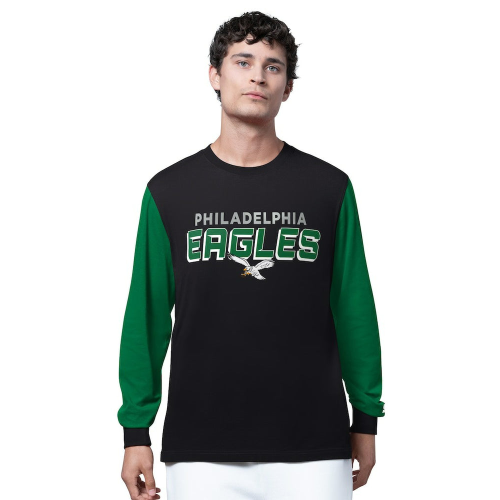 Starter Thursday Night Gridiron Long Sleeve T-Shirt - Philadelphia Eagles