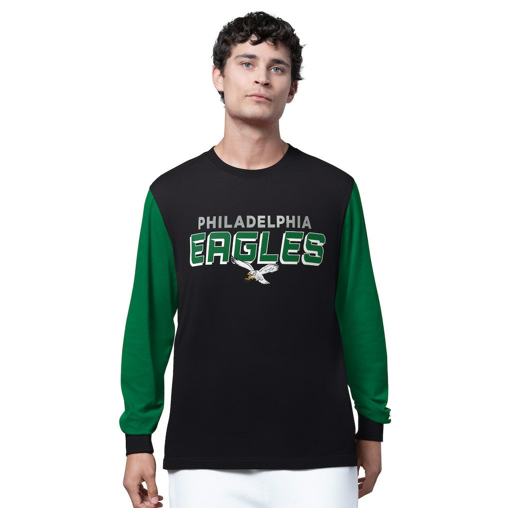 Starter Thursday Night Gridiron Long Sleeve T-Shirt - Philadelphia Eagles