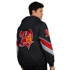 Starter Thursday Night Gridiron Vintage Logo Full-Zip Hoodie - Tampa Bay Buccaneers