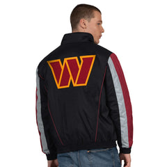 Starter Thursday Night Gridiron Half-Zip Jacket - Washington Commanders