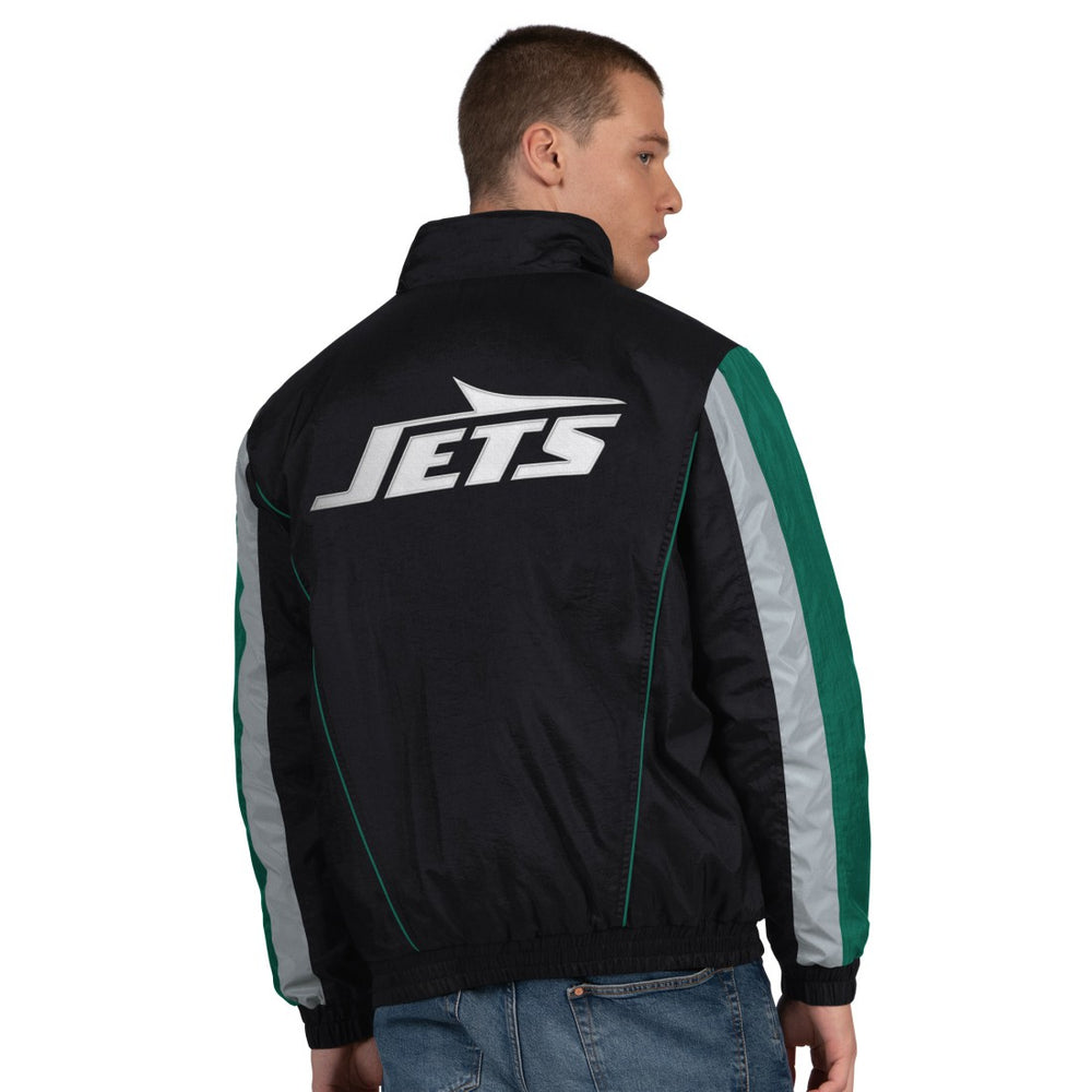 Starter Thursday Night Gridiron Half-Zip Jacket - New York Jets