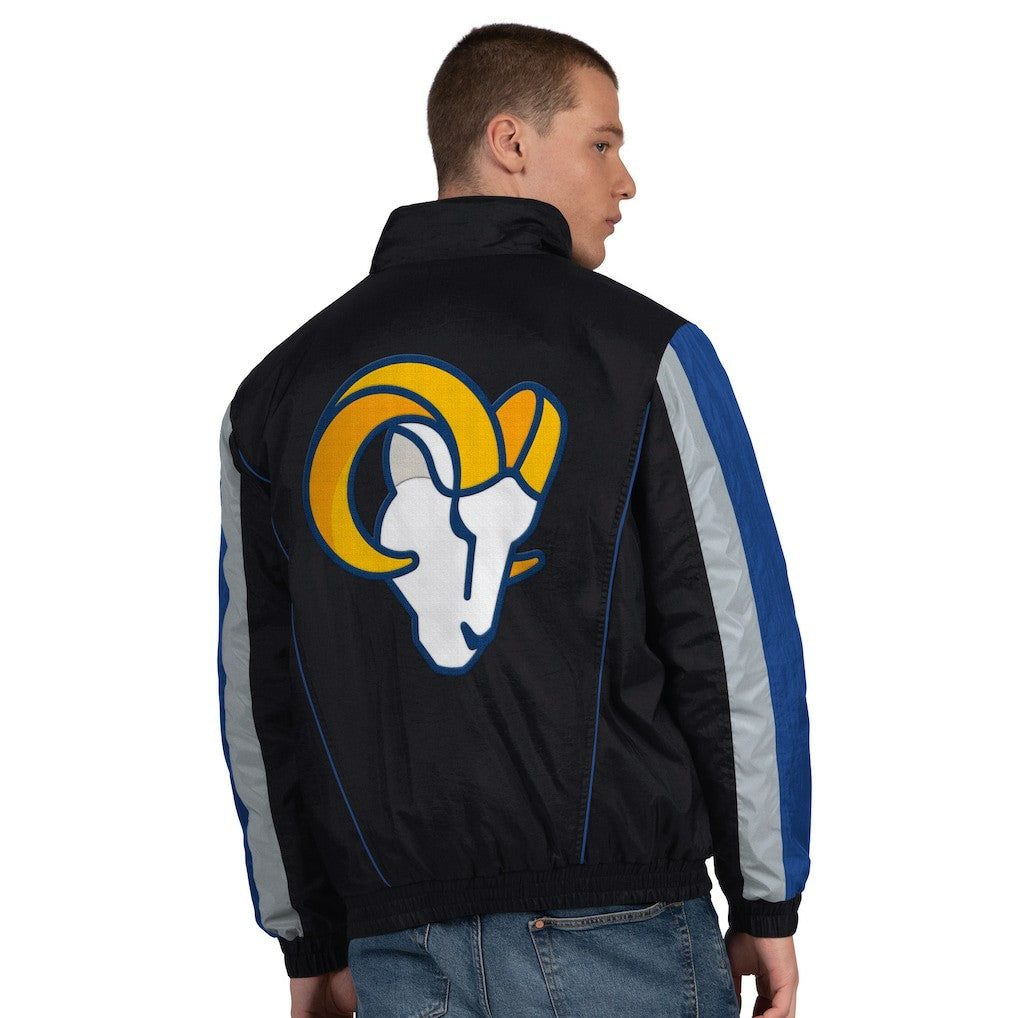 Starter Thursday Night Gridiron Half-Zip Jacket - Los Angeles Rams