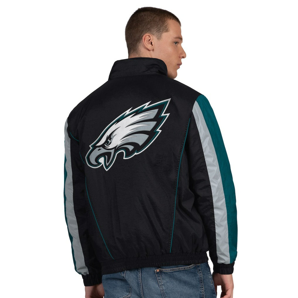 Starter Thursday Night Gridiron Half-Zip Jacket - Philadelphia Eagles