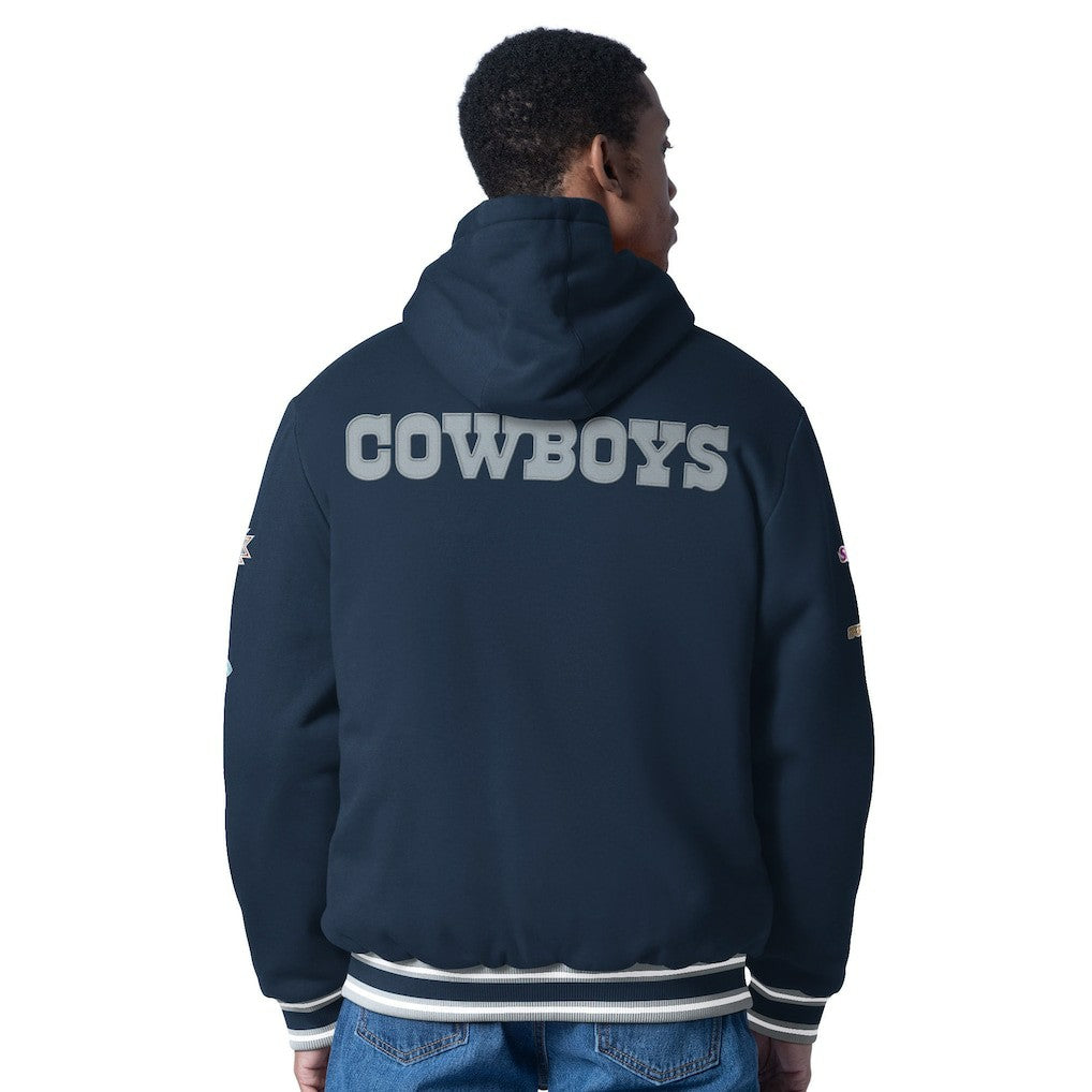 G-III Sports by Carl Banks Power Forward Commemorative Full-Zip Hooded Jacket - Dallas Cowboys