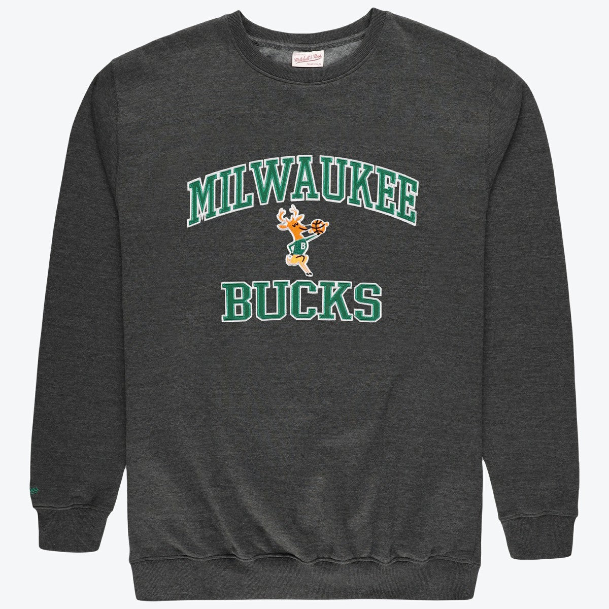 NBA Milwaukee Bucks Hardwood Classics Big & Tall Crewneck Sweatshirt
