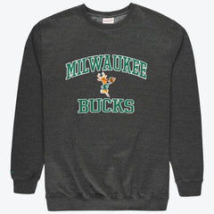 NBA Milwaukee Bucks Hardwood Classics Big & Tall Crewneck Sweatshirt
