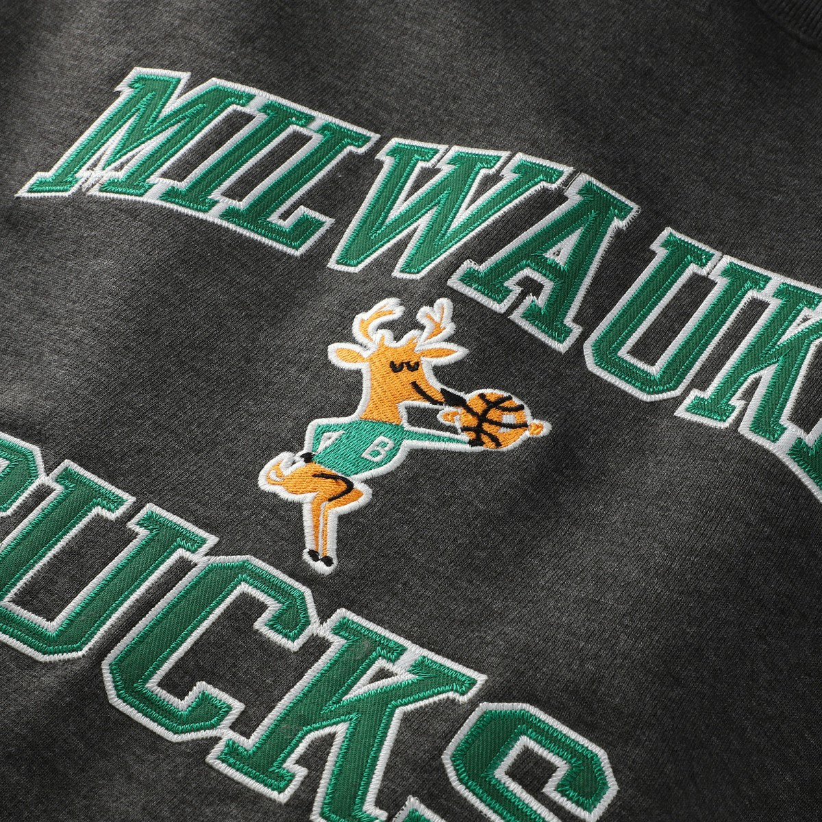 NBA Milwaukee Bucks Hardwood Classics Big & Tall Crewneck Sweatshirt