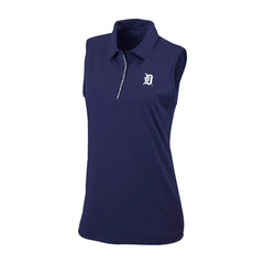 MLB Detroit Tigers Columbia Women's Tend The Ball Sleeveless Polo