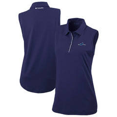 MLB Tampa Bay Rays Columbia Women's Tend The Ball Sleeveless Polo
