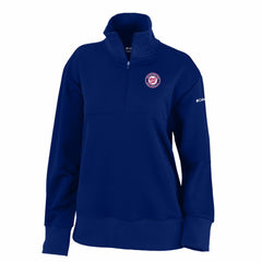 MLB Washington Nationals Columbia Women's Birchwood Hills Quarter-Zip Pullover