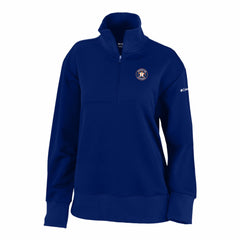 MLB Houston Astros Columbia Women's Birchwood Hills Quarter-Zip Pullover
