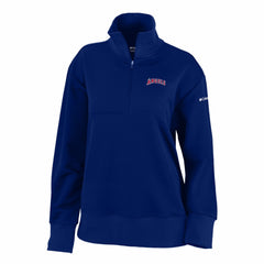 MLB Los Angeles Angels Columbia Women's Birchwood Hills Quarter-Zip Pullover