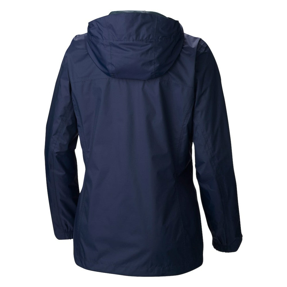 MLB Houston Astros Columbia Women's Arcadia II Omni-Tech Full-Zip Hoodie Rain Jacket