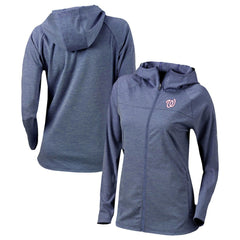 MLB Washington Nationals Columbia Women's Half Shot Full-Zip Hoodie