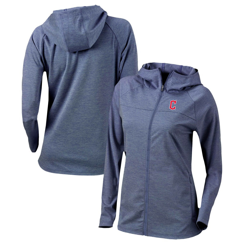 MLB Cleveland Guardians Columbia Women's Half Shot Full-Zip Hoodie