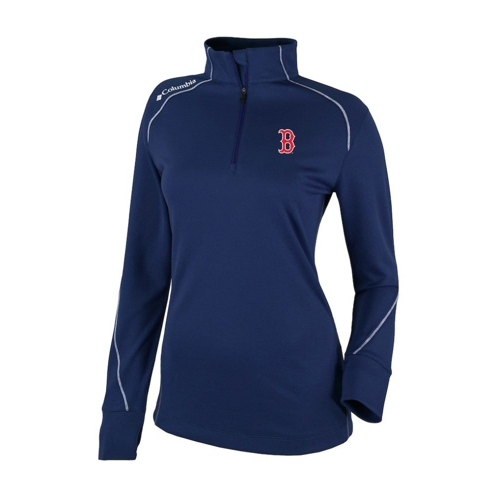 MLB Boston Red Sox Columbia Women's Shotgun 2.0 Quarter-Zip Pullover