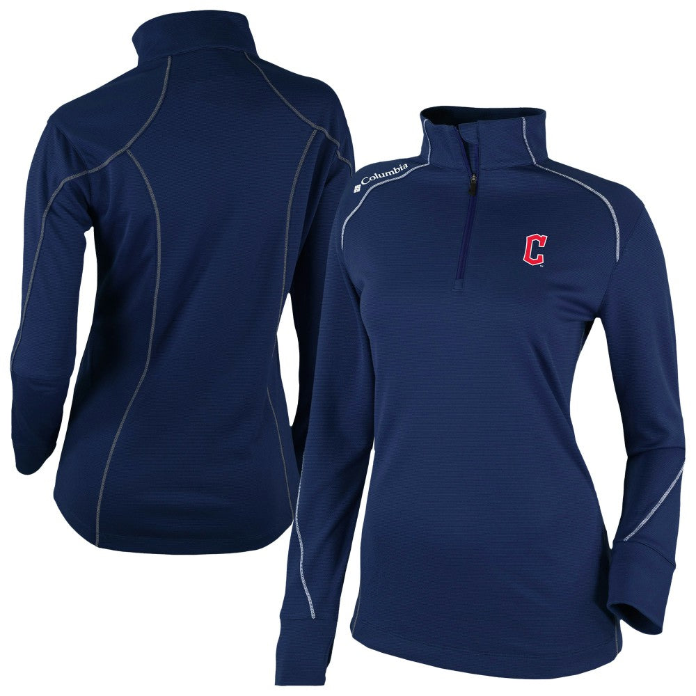 MLB Cleveland Guardians Columbia Women's Shotgun 2.0 Quarter-Zip Pullover