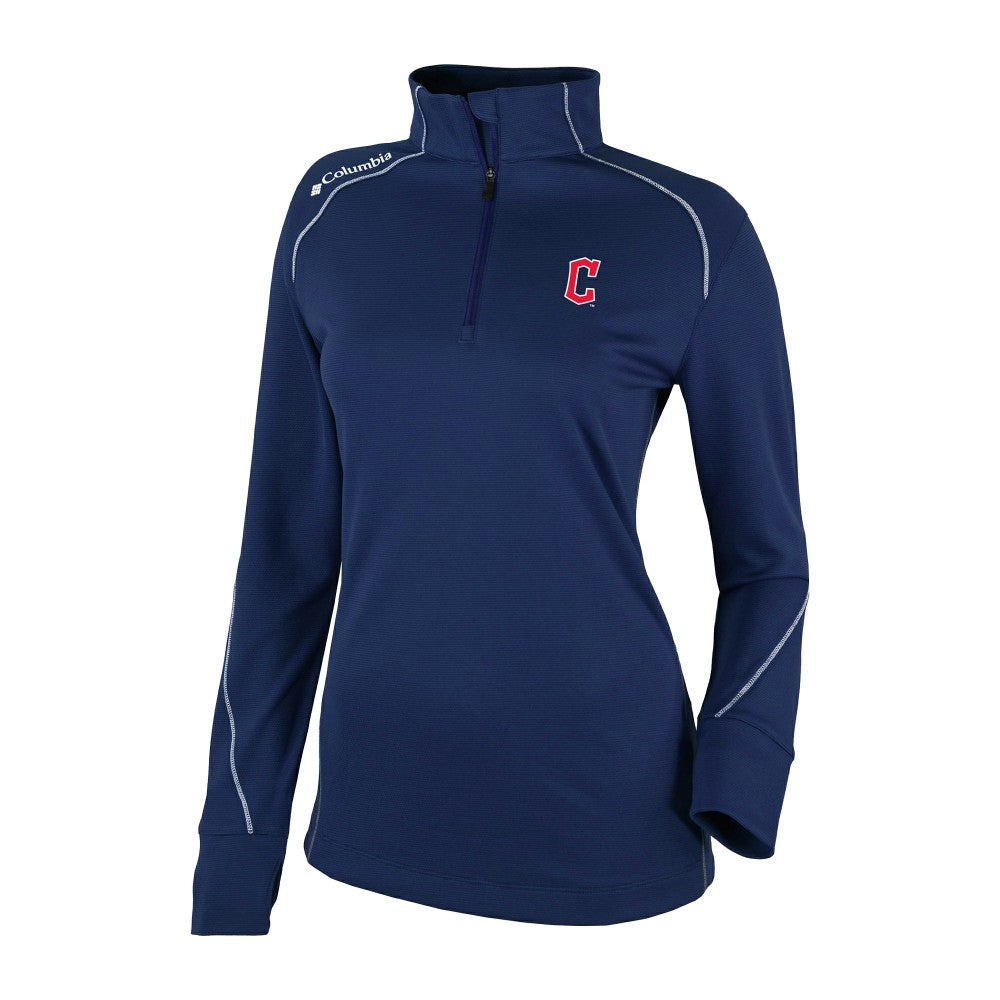 MLB Cleveland Guardians Columbia Women's Shotgun 2.0 Quarter-Zip Pullover