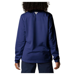 MLB Boston Red Sox Columbia Women's Skiff Guide Fleece Half-Zip Pullover Jacket