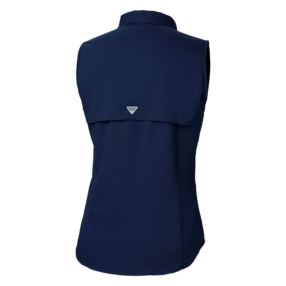 MLB Cleveland Guardians Columbia Women's Tamiami Sleeveless Shirt