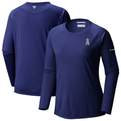 MLB Los Angeles Angels Columbia Tidal Tee II Long Sleeve T-Shirt