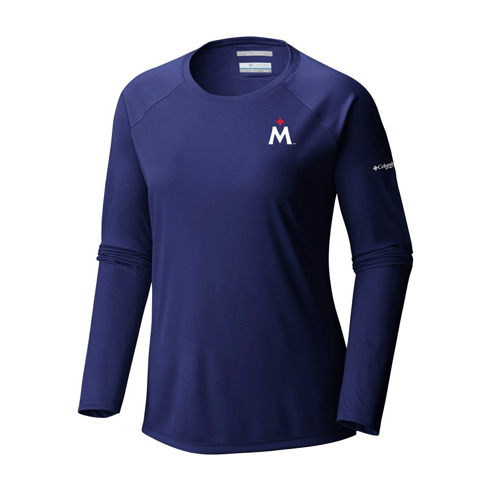 MLB Minnesota Twins Columbia Tidal Tee II Long Sleeve T-Shirt