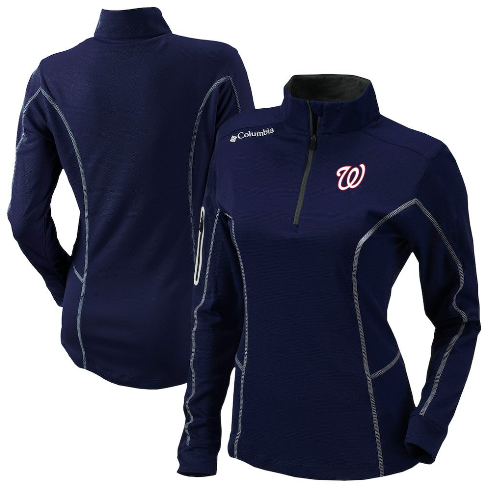 MLB Washington Nationals Columbia Shotgun Quarter-Zip Top